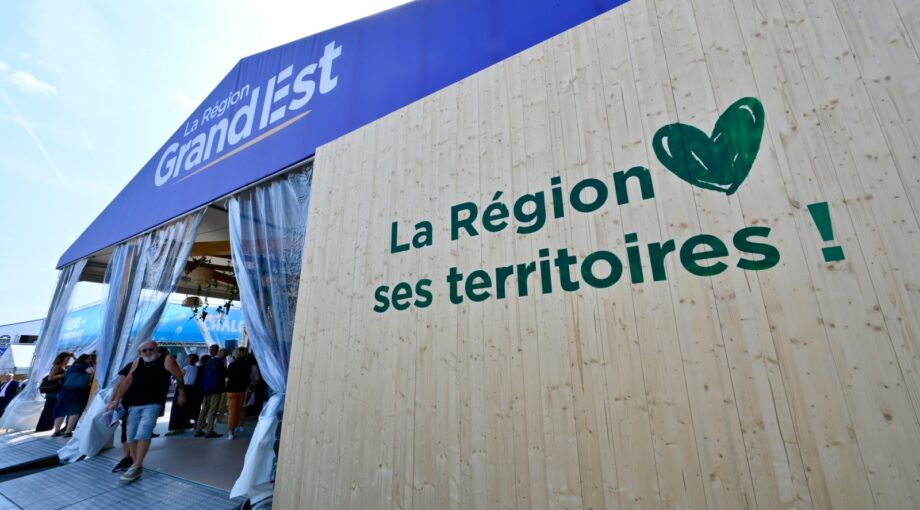 Foire de Chalons le 30 aout 2024 - Stand GE - La Region aime ses territoires  !