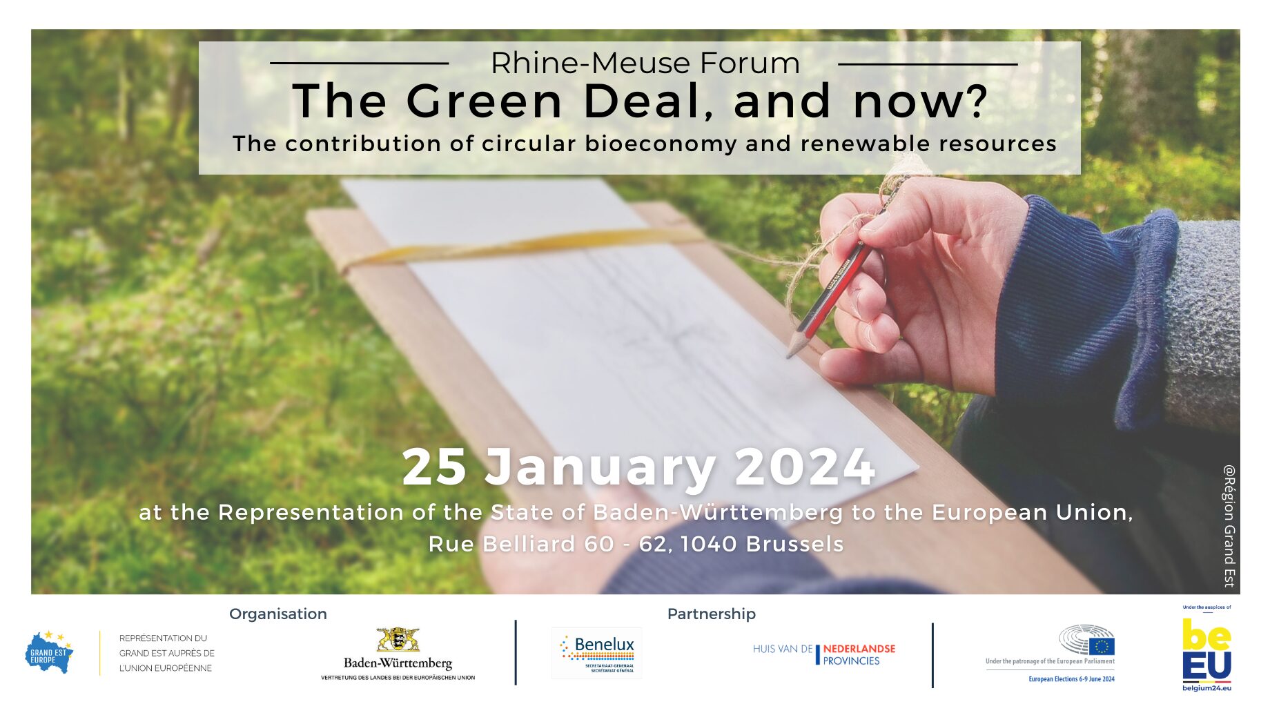 Rhine-Meuse Forum 2024 - Grand Est-Europe