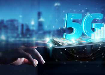 Hightech - Intelligence artificielle IA - THD 5G sur un telephone mobile