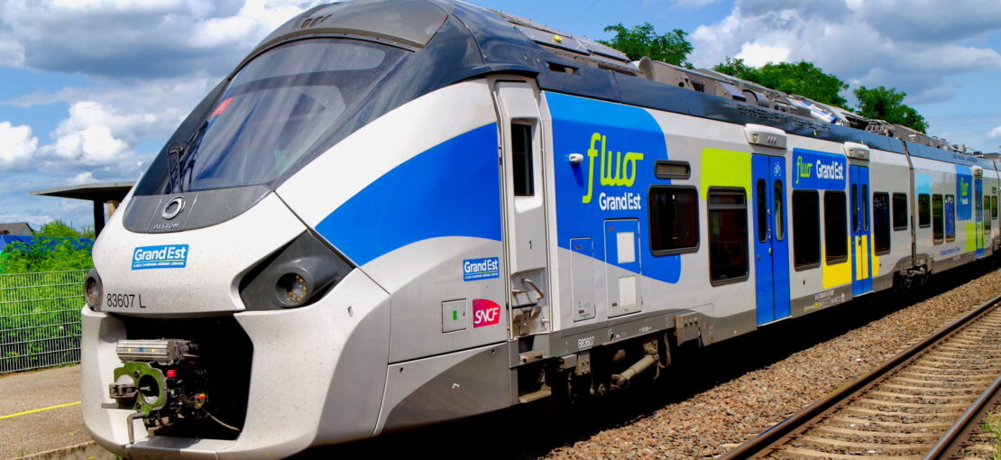 Train TER fluo Grand Est